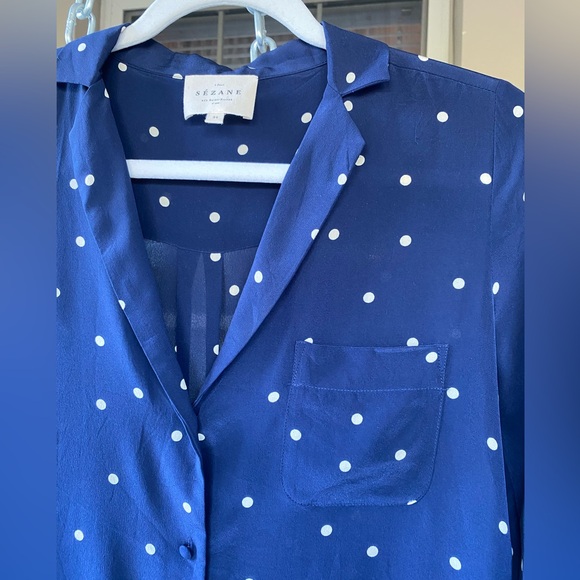 Sézane, Florence Blouse, in Polka Dot! - Picture 6 of 9